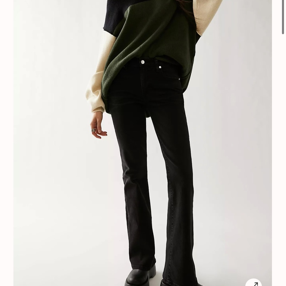 Free people -EDWIN Lark Jeans - black